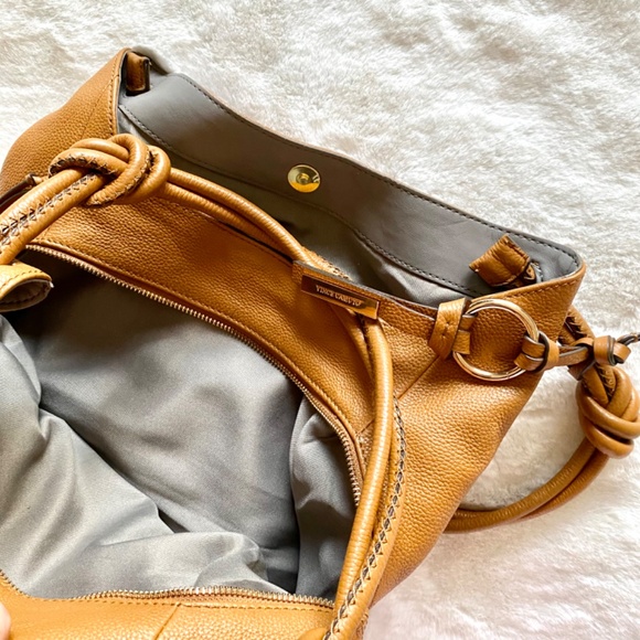 VINCE CAMUTO Hobo Shoulder Bag Rustic Oak - Picture 9 of 13